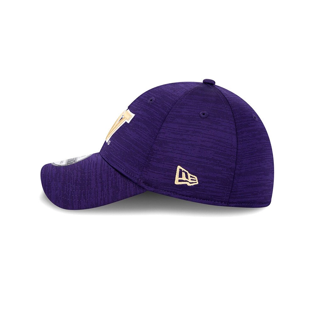 New Era Washington Huskies Purple 39Thirty Tech FW24 Stretch Fit Hat