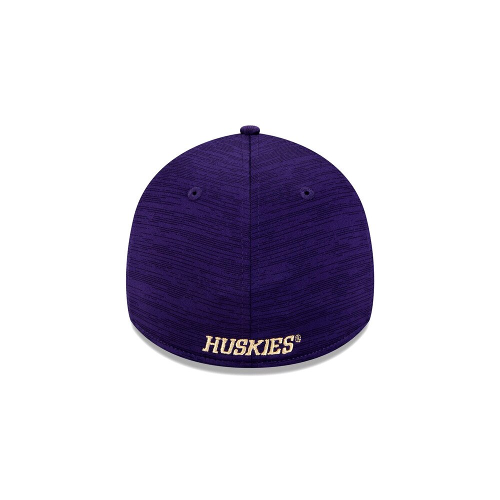 New Era Washington Huskies Purple 39Thirty Tech FW24 Stretch Fit Hat