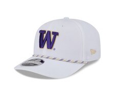 New Era White 9Seventy W Multi Rope Stretch Snap Adjustable Hat