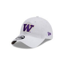 New Era White Washington Huskies 9Twenty Unstructured Adjustable Hat