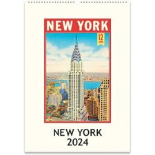 New York Wall Calendar 2024
