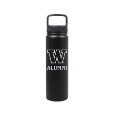 Nordic Black W Alumni Insulated Stainless Steel Bottle 24oz
