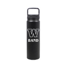 Nordic Black W Band Insulated Stainless Steel Bottle 24oz