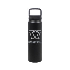 YETI Washington Huskies Rambler Lowball with Magslider Lid 10oz Black