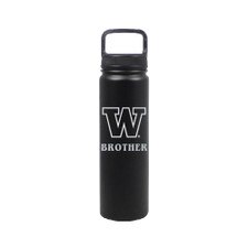 Nordic Black W Brother Insulated Stainless Steel Bottle 24oz