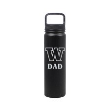 Nordic Black W Dad Insulated Stainless Steel Bottle 24oz
