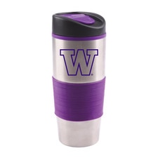 Nordic Purple Stainless W University of Washington Huskies Lincoln Tumbler 16oz