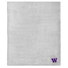 Northwest Gray W Washington Huskies Sweatshirt Throw Blanket 50" x 60"
