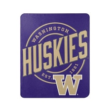 Northwest Purple Washington Huskies Campaign Fleece Throw Blanket 50" x 60"