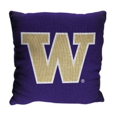 Northwest W Washington Huskies Double-Sided Tapestry Pillow 18"