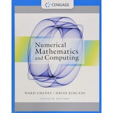 Numerical Mathematics and Computing (7e 12)