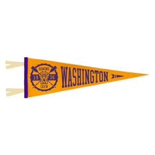 Oxford Boys In The Boat Gold Rowing Crew 1936 Seal Washington Pennant 9" x 27"
