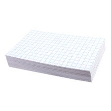 Oxford Grid Index Cards 100-count 3x5