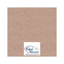 Paper Accents Chipboard 12x12 1x Heavy 52pt Natural 5pc