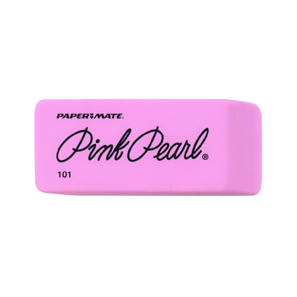 Paper Mate Pink Pearl Rubber Eraser