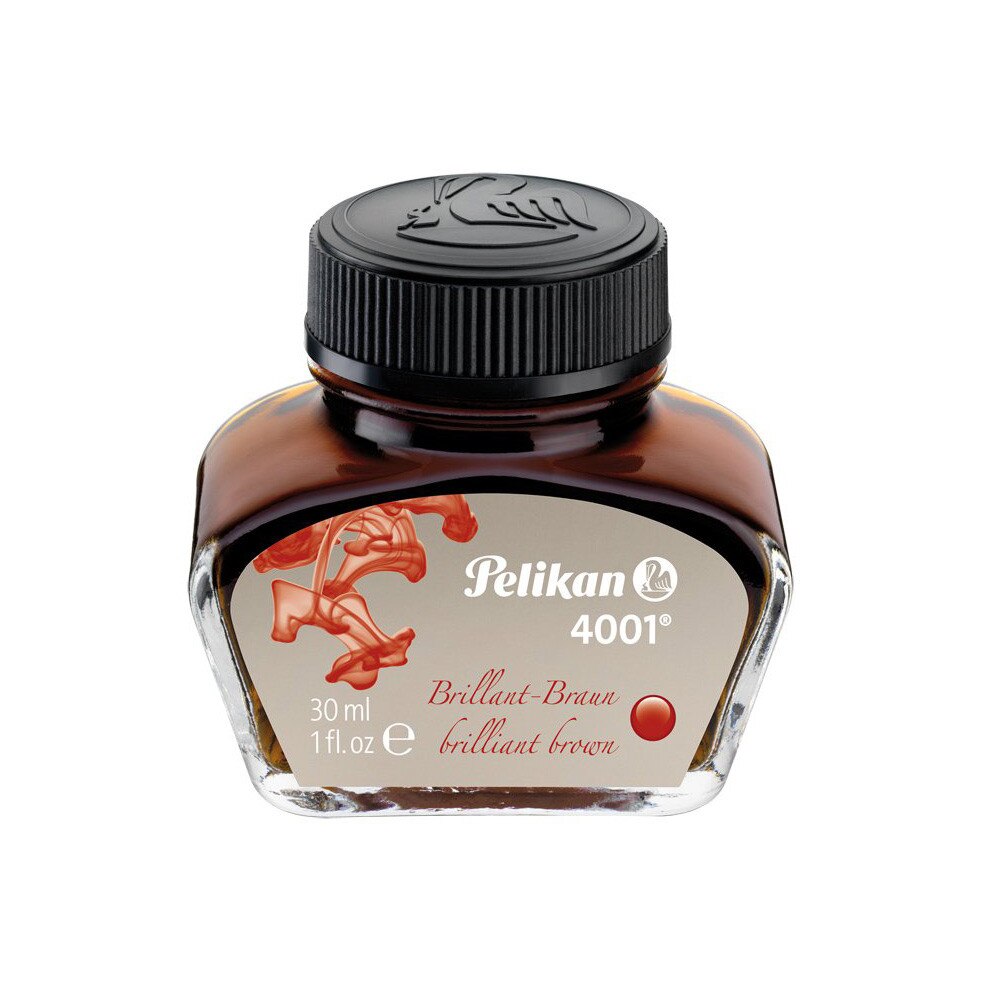 Pelikan 4001 Fountain Pen Ink Brown 30ml