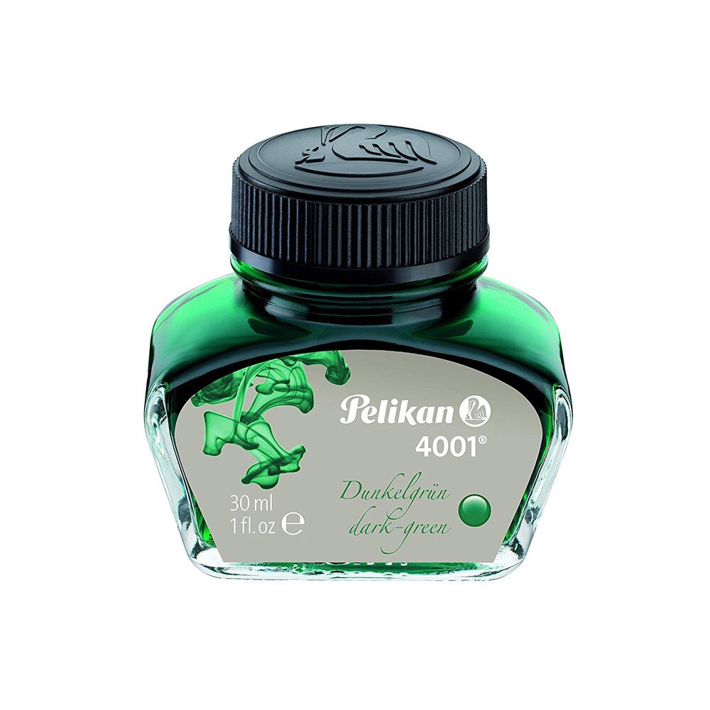 Pelikan 4001 Fountain Pen Ink Green 30ml