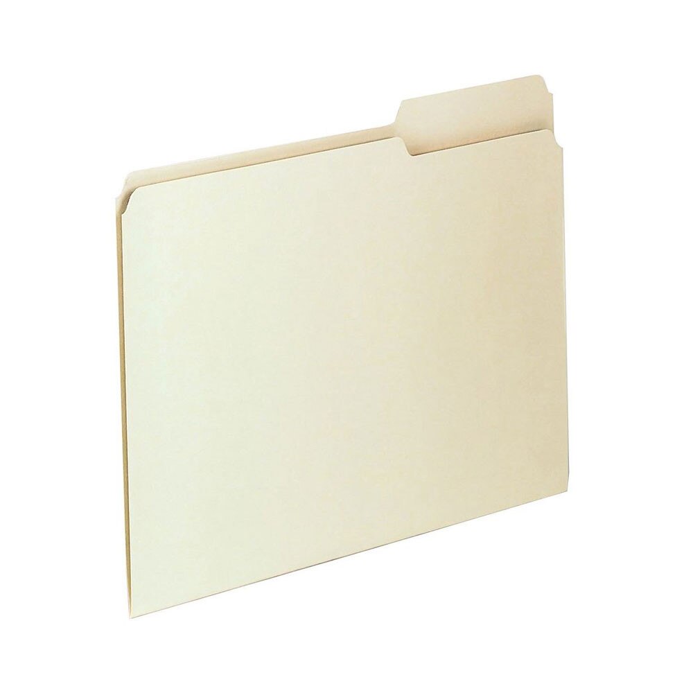 Pendaflex Manila Letter File Folder 1/3-Cut 12-count