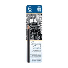 Pentalic Drawing Pencil Tin 6 piece