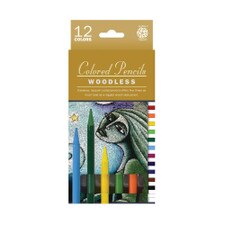 Pentalic Woodless Colored Pencil Set 12 Count