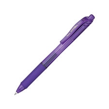 Pentel EnerGel X Violet .7mm Retractable Gel Pen