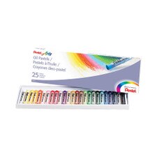 Pentel Oil Pastels Set/25