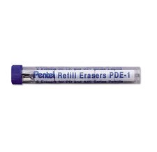 MILAN Electric Eraser Blue Ink Eraser Refills - 12pk