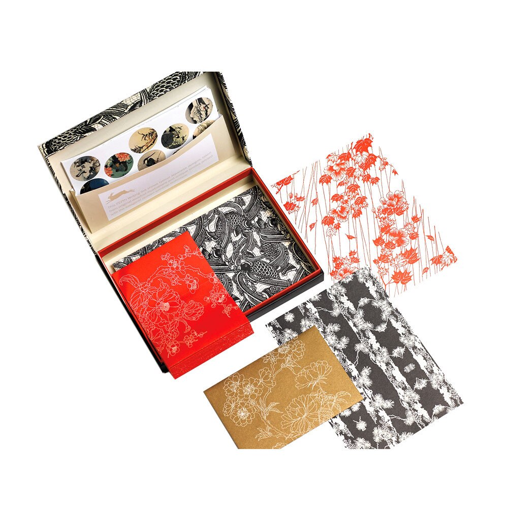 Pepin Japan Letter Writing Set Inside