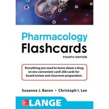 Pharmacology Flash Cards (4E 18)