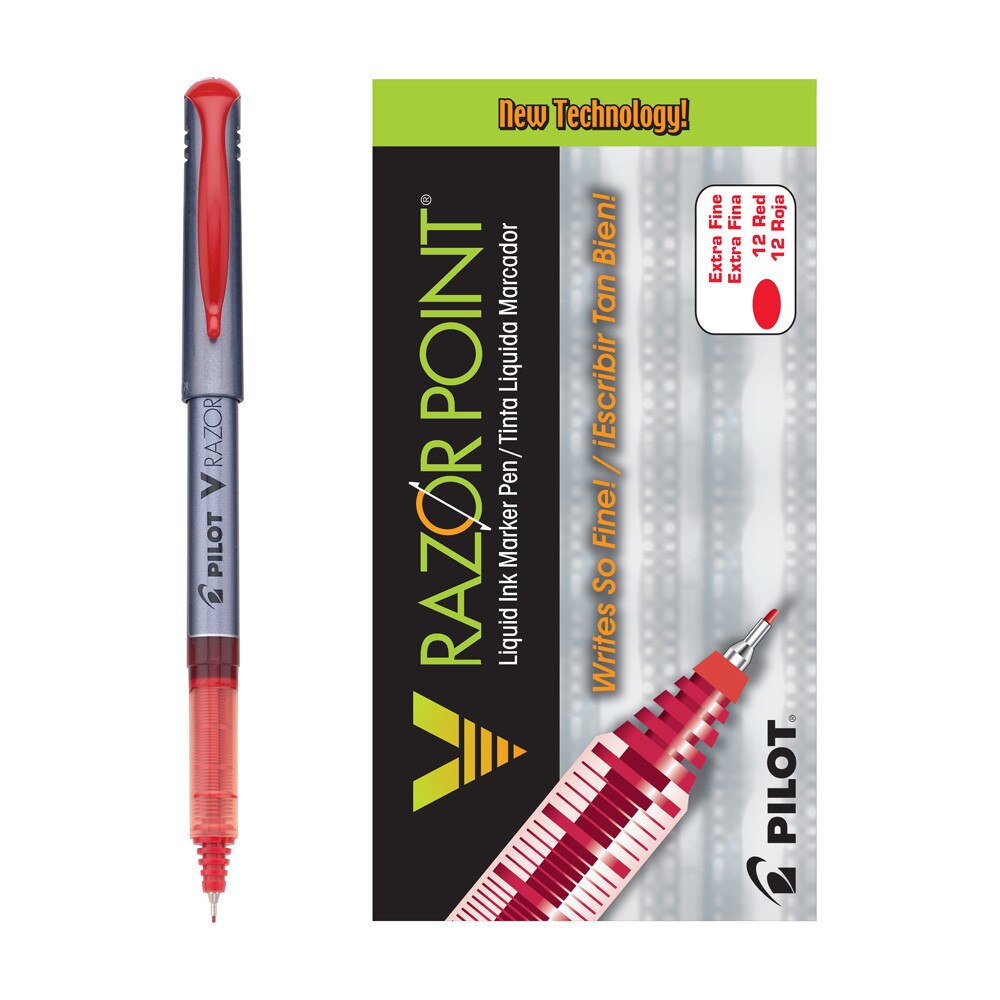 Pilot V Razor Point Extra Fine Point .5mm Felt Tip Pen