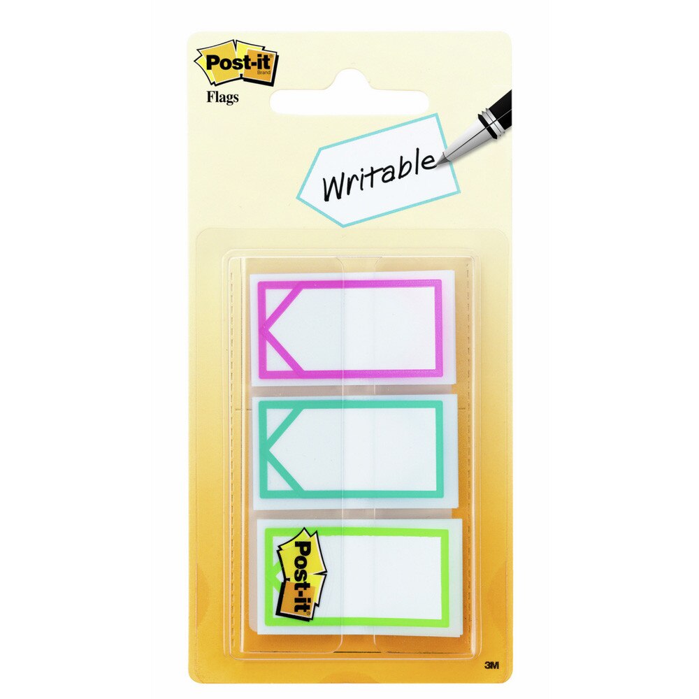 Post-it Three Bright Colors Arrow Memo Flags