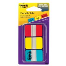 POST-IT Marque-pages POST-IT® rigides (3x22) couleurs vives