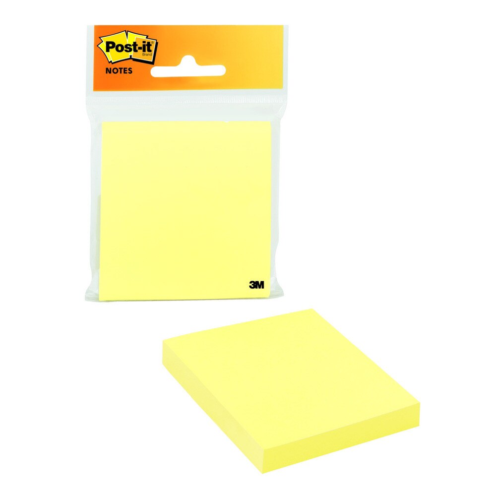Postit Yellow 3x3 Notes 100 Sheets