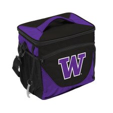 Purple And Black W 24 Can Cooler