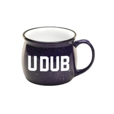 RFSJ Purple Speckled U DUB Washington Huskies Colonial Mug 17oz