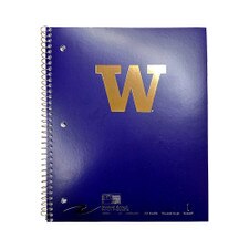RS 'W' Logo 8.5" x 11" 1-Subject Notebook