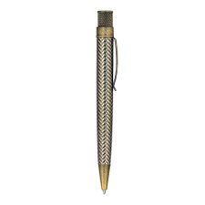 Retro 1951 Tornado Metalsmith Roosevelt Rollerball Pen Side