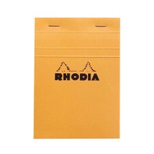 Rhodia Orange 4"x6" 5x5 Quad Graph Top Stapled Pad 80ct