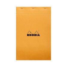 Rhodia Black 8.25"x11.75" Dot Top Wirebound 80ct