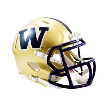 Riddell Gold W Washington Huskies Mini Speed Helmet
