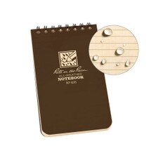 Rite in the Rain 3"x5" Top Spiral Memo Notebook 100ct