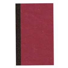 Roaring Spring Red Pressboard Narrow Ruled Pocket Notebook