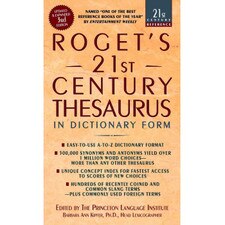 Roget's 21st Century Thesaurus (3E 05)