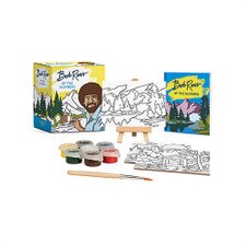 Running Press Bob Ross By Numbers Mini Edition Art Kit