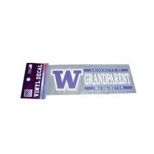 SDS W U of W Washington Huskies Grandparent Vinyl Decal 6" x 2"