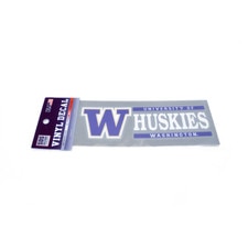 SDS W U of W Washington Huskies Huskies Vinyl Decal 6" x 2"