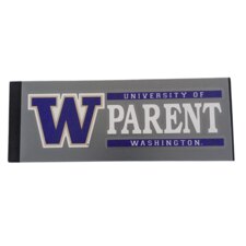 SDS W University of Washington Parent Vinyl Decal 6" x 2"