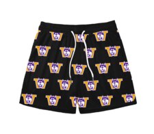 SLAM Men's Washington Huskies Vault Dawg All Over Fundamental Shorts 5"
