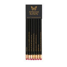 SNIFTY Antisocial Butterfly Pencils