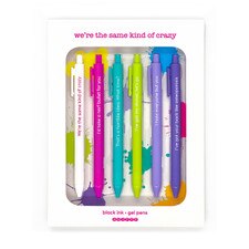 SNIFTY We're the Same Kind Of Crazy Pen Set